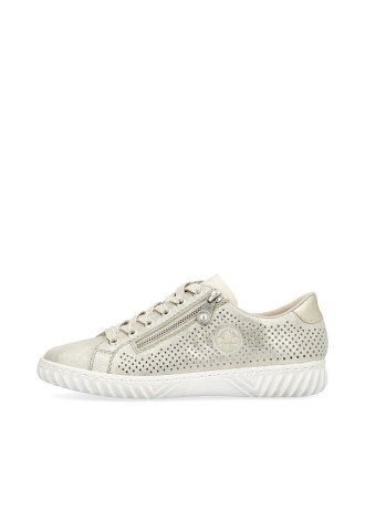 TENNIS DOREE PERFOREE AVEC ZIP