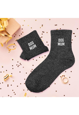 CHAUSSETTES PAILLETTES DOG...