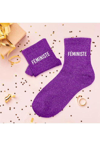 CHAUSSETTES PAILLETTES...