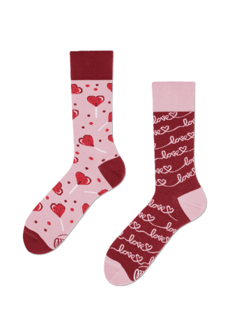 CHAUSSETTES MOTIF COEURS
