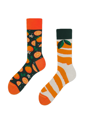 CHAUSSETTES AVEC DES ORANGES