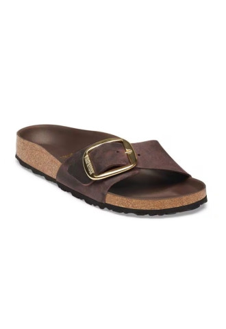 MULE MADRID BIG BUCKLE CUIR...