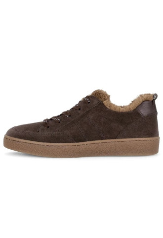 TENNIS COL FOURRURE CUIR...