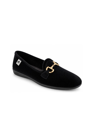CHAUSSON BALLERINE NOIR/ APEC