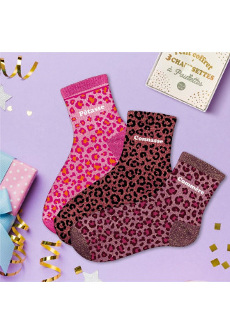 COFFRET TRIO CHAUSSETTES...
