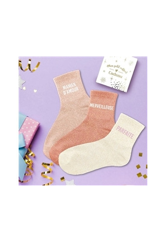 COFFRET TRIO CHAUSSETTES...