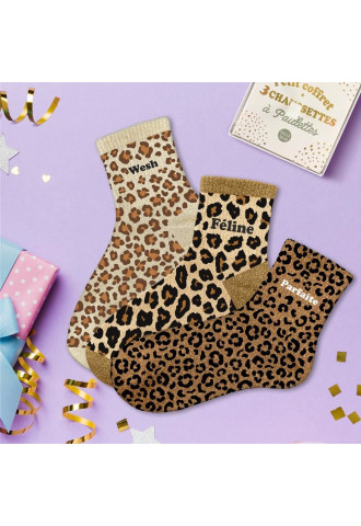 COFFRET TRIO CHAUSSETTES...
