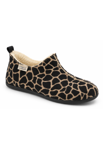 CHAUSSON  FOURRE GIRAFE...