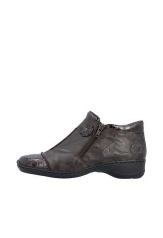 BOTTINE DOUBLE ZIP ELEGANTE...